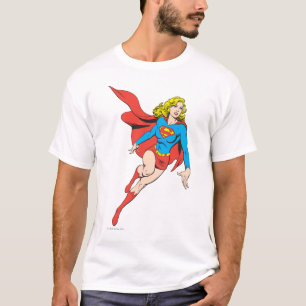 T-shirt Supergirl en mouvement
