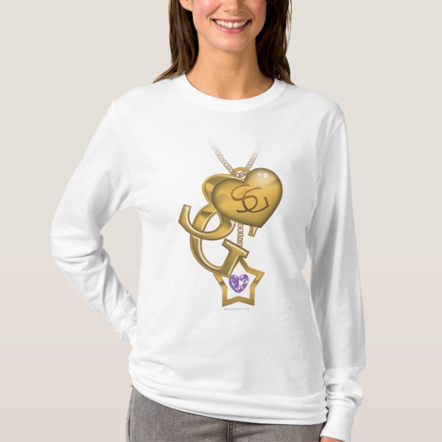 T-shirt Supergirl Gold Locket (Devant)