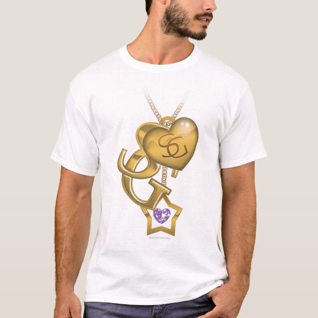 T-shirt Supergirl Gold Locket (Devant)
