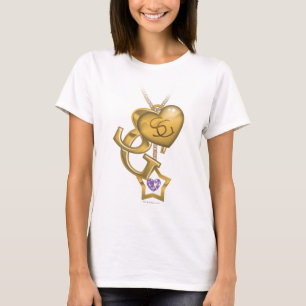 T-shirt Supergirl Gold Locket
