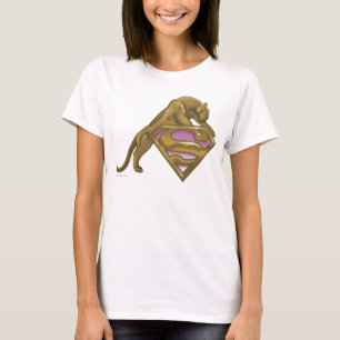 T-shirt Supergirl Golden Cat
