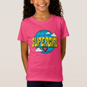 T-Shirt Supergirl Graphique Pop Mondial
