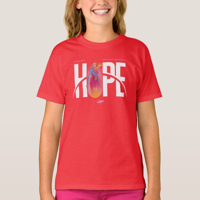 T-shirt Supergirl Hope (Devant)