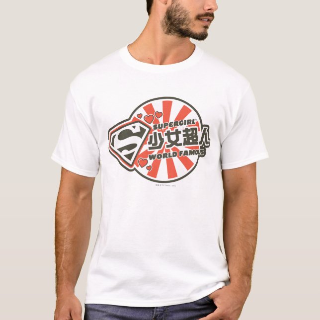 T-shirt Supergirl J-Pop 13 (Devant)