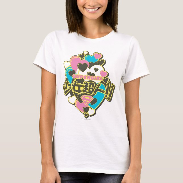 T-shirt Supergirl J-Pop 4 (Devant)