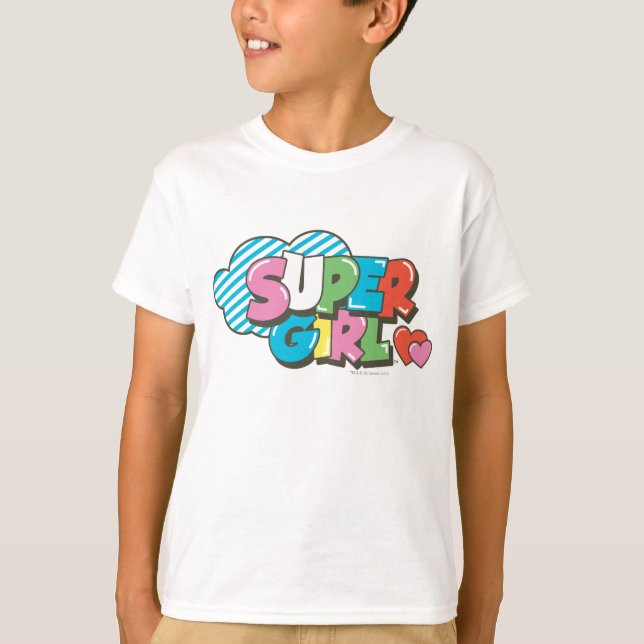 T-shirt Supergirl J-Pop 9 (Devant)