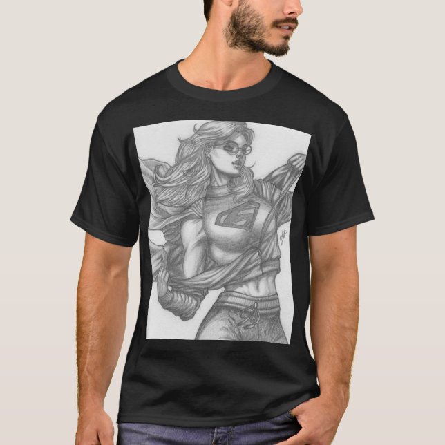 T-shirt Supergirl ~ Kara Zor-El (Devant)