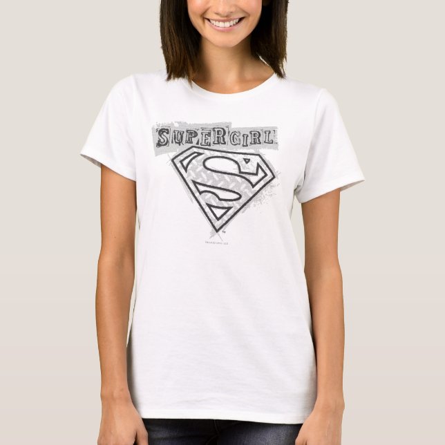 T-shirt Supergirl Logo 1 (Devant)