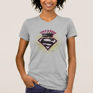 T-shirt Supergirl Logo with Crown