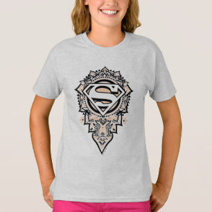 T-shirt Supergirl Mandala Graphic