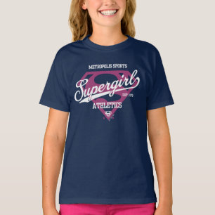 T-shirt Supergirl Metropolis Sports Athlétisme Graphique