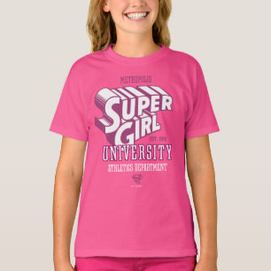 T-shirt Supergirl Metropolis University Athletics Départem