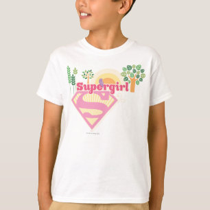 T-shirt Supergirl Nature Logo