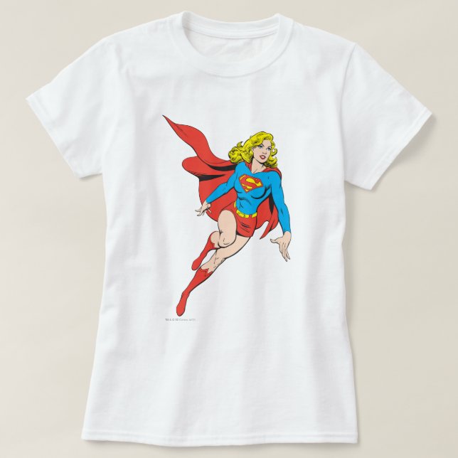 T-shirt Supergirl on the Move (Design devant)