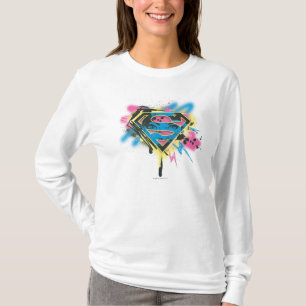 T-shirt Supergirl Paint and Spills
