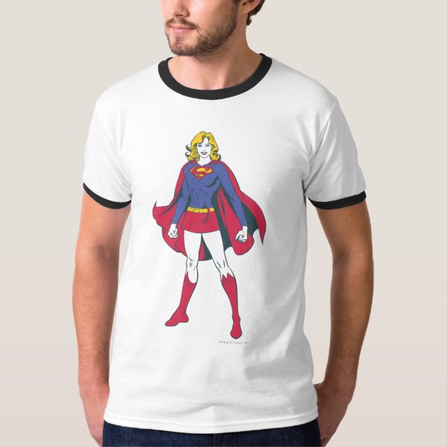 T-shirt Supergirl Pose (Devant)