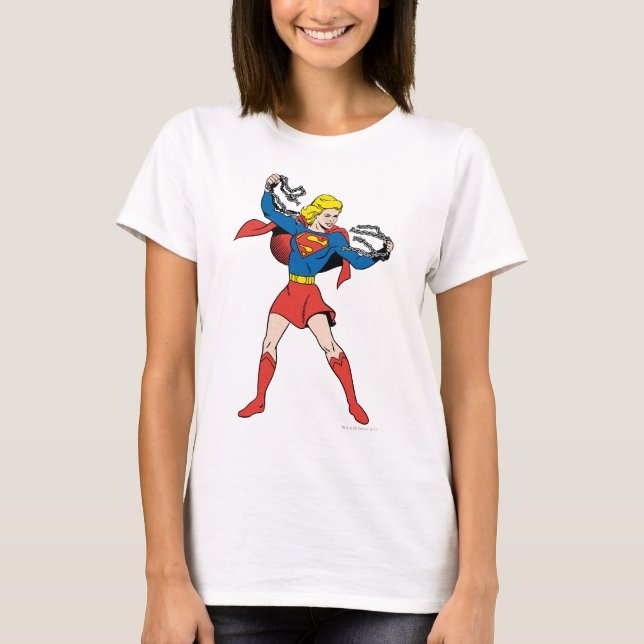 T-shirt Supergirl Pose 10 (Devant)