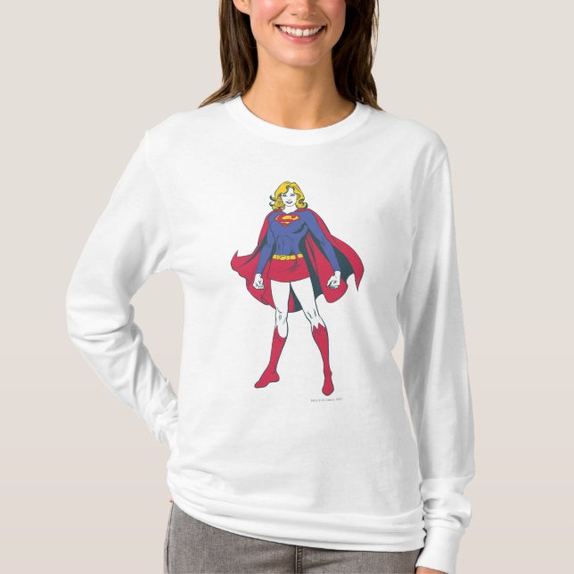 T-shirt Supergirl Pose 2 (Devant)