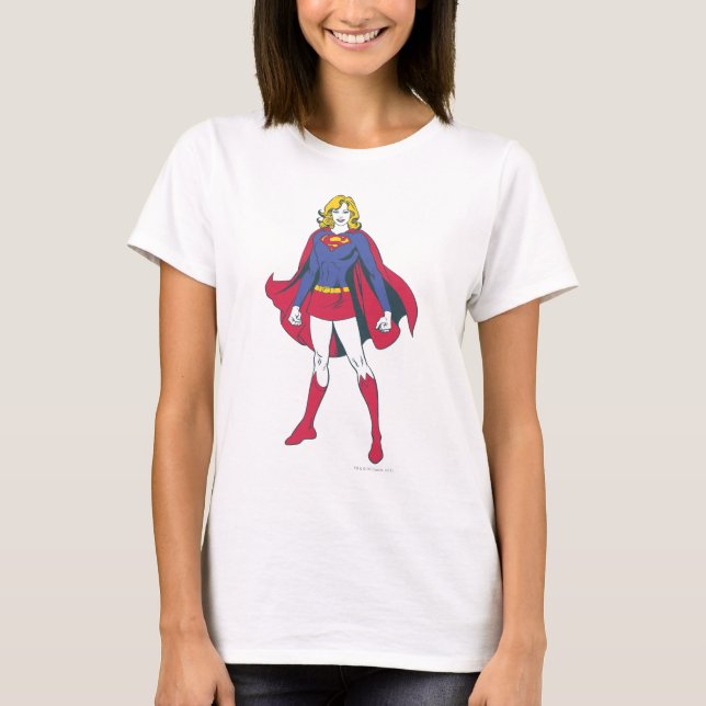 T-shirt Supergirl Pose 2 (Devant)