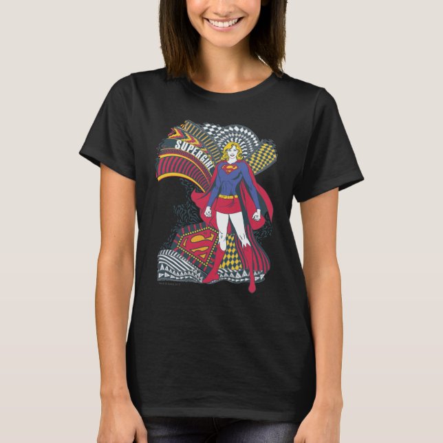 T-shirt Supergirl Random World 1 (Devant)