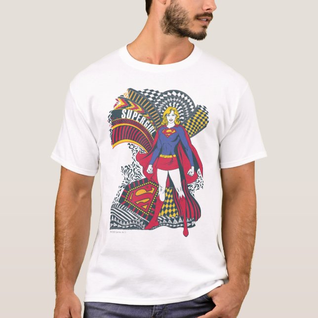 T-shirt Supergirl Random World 1 (Devant)