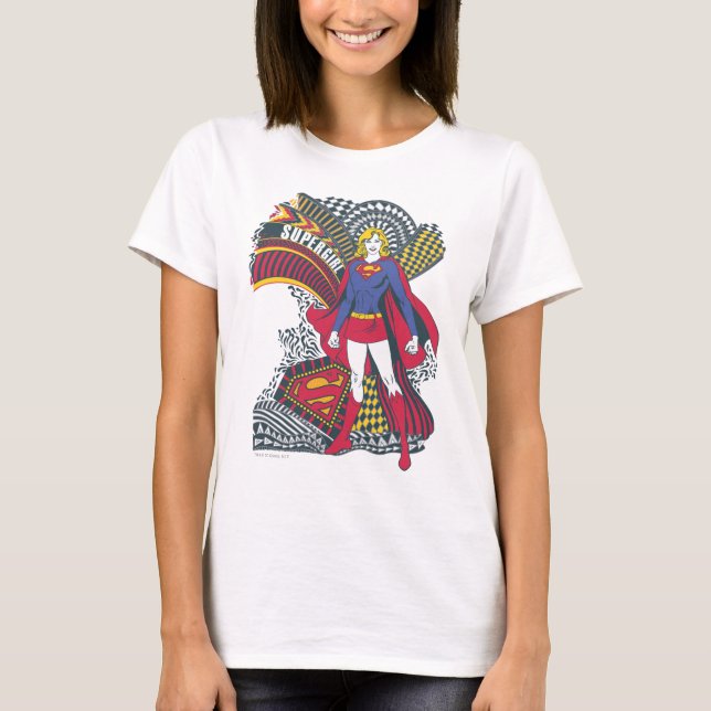 T-shirt Supergirl Random World 1 (Devant)
