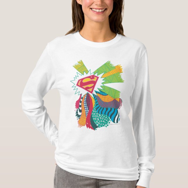T-shirt Supergirl Random World 3 (Devant)