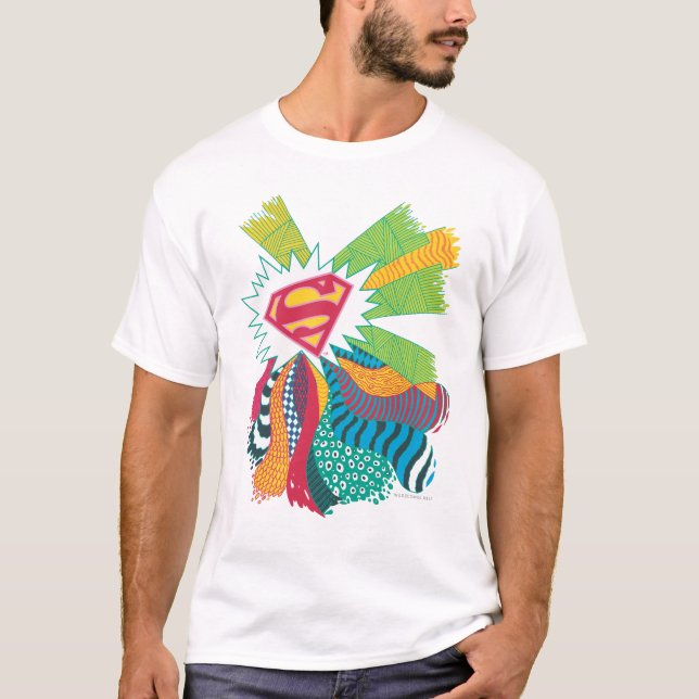 T-shirt Supergirl Random World 3 (Devant)