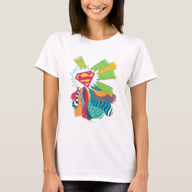 T-shirt Supergirl Random World 3 (Devant)