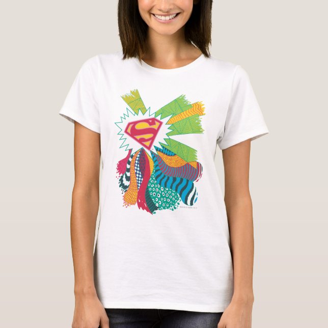 T-shirt Supergirl Random World 3 (Devant)