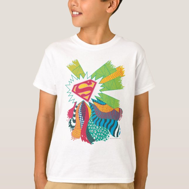 T-shirt Supergirl Random World 3 (Devant)