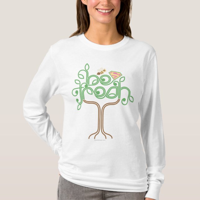T-shirt Supergirl Soyez Fraîche (Devant)