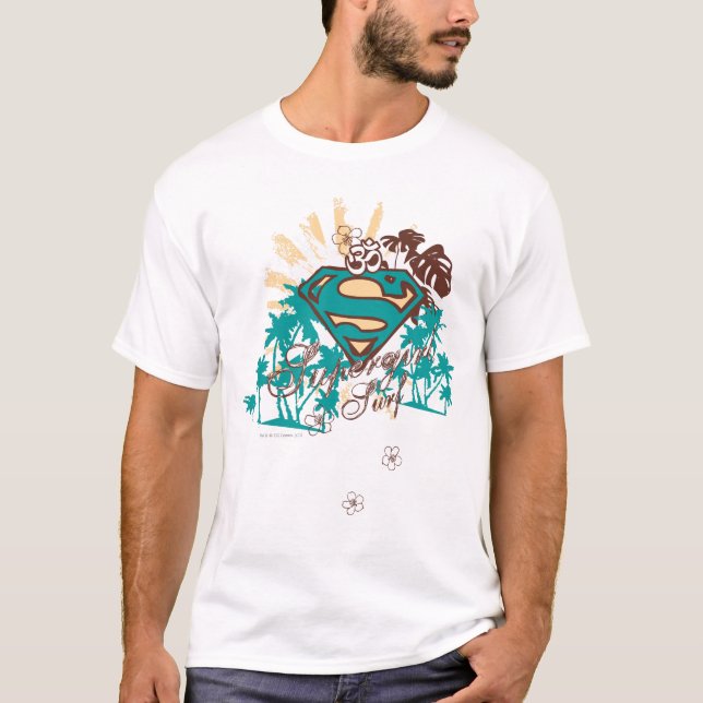 T-shirt Supergirl Surf (Devant)