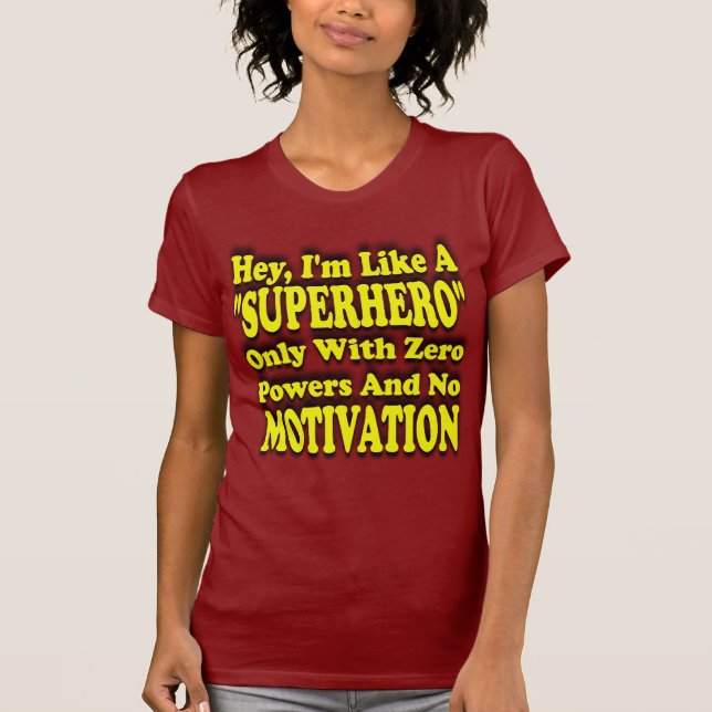 T-shirt Superhero (Devant)