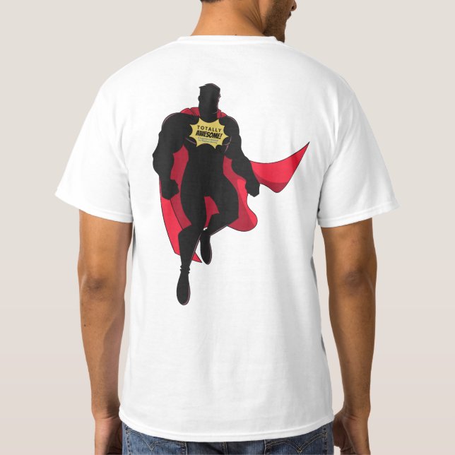 T-shirt Superhero absolument génial (Dos)