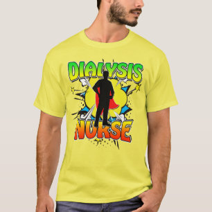 T-shirt Superhero Dialyse Infirmière Les superhéros porten