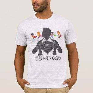 T-shirt Superhero papa