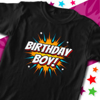 Superhero Party Comic Book Hero Birthday Boy