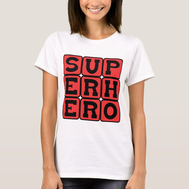 T-shirt Superhero, protagoniste de la bande dessinée (Devant)