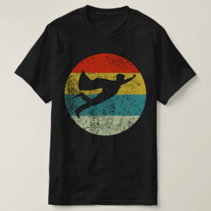 T-shirt SUPERHERO rétro vintage silhouette les années 70