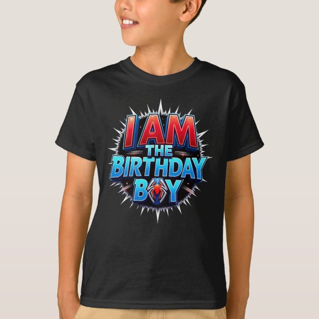 T-shirt Superhero Spider Web Tee Parfait cadeau d'annivers (Devant)