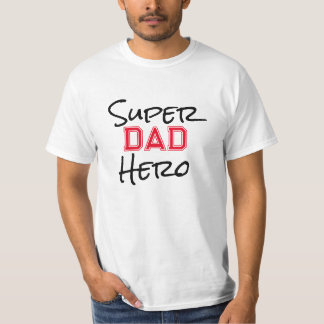T-shirt Superhero super-papa de la fête des pères