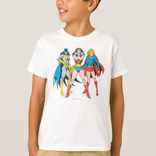 T-shirt Superheroines Pose