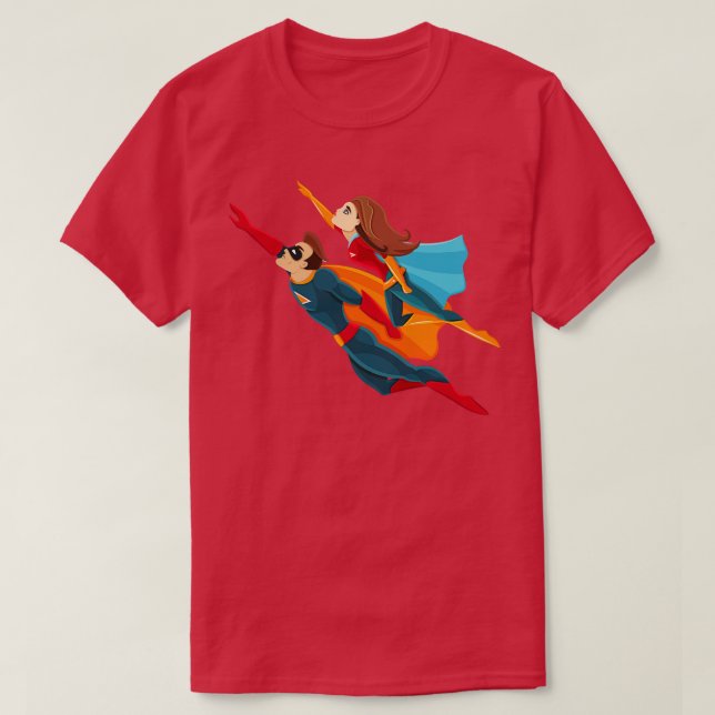 T-shirt Superhéros (Design devant)