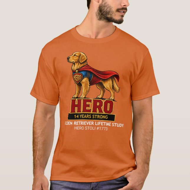 T-shirt SUPERHÉROS sombre     (Devant)