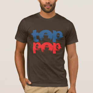T-shirt SUPÉRIEUR de fête des pères de POP