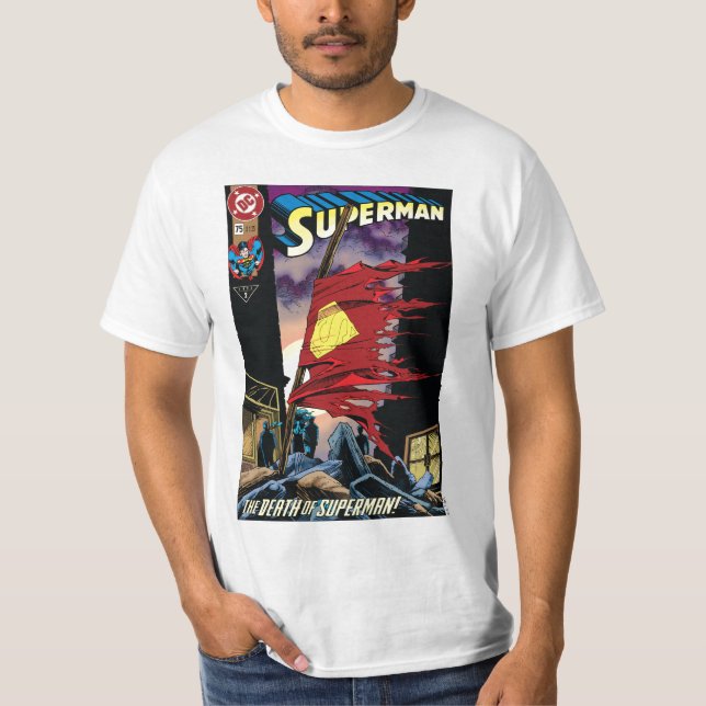 T-shirt Superman #75 1993 (Devant)