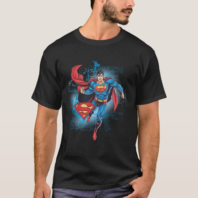 T-shirt Superman avec logo (Devant)