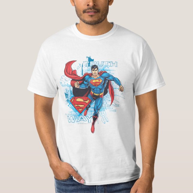 T-shirt Superman avec logo (Devant)