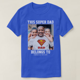 T-shirt Superman  Ce Super Papa Appartient À